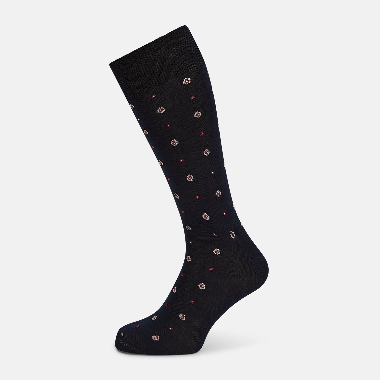 Image 1 of product Midnight Patterned Mid-Length Socks