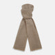 Camel and Cognac Cashmere Scarf