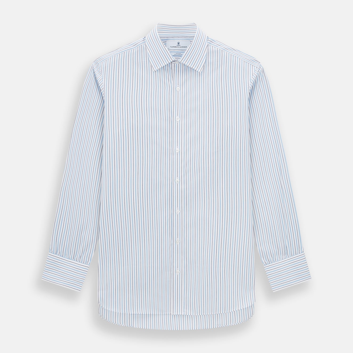 Image 1 of product Blue Multi Halo Stripe Mayfair Shirt