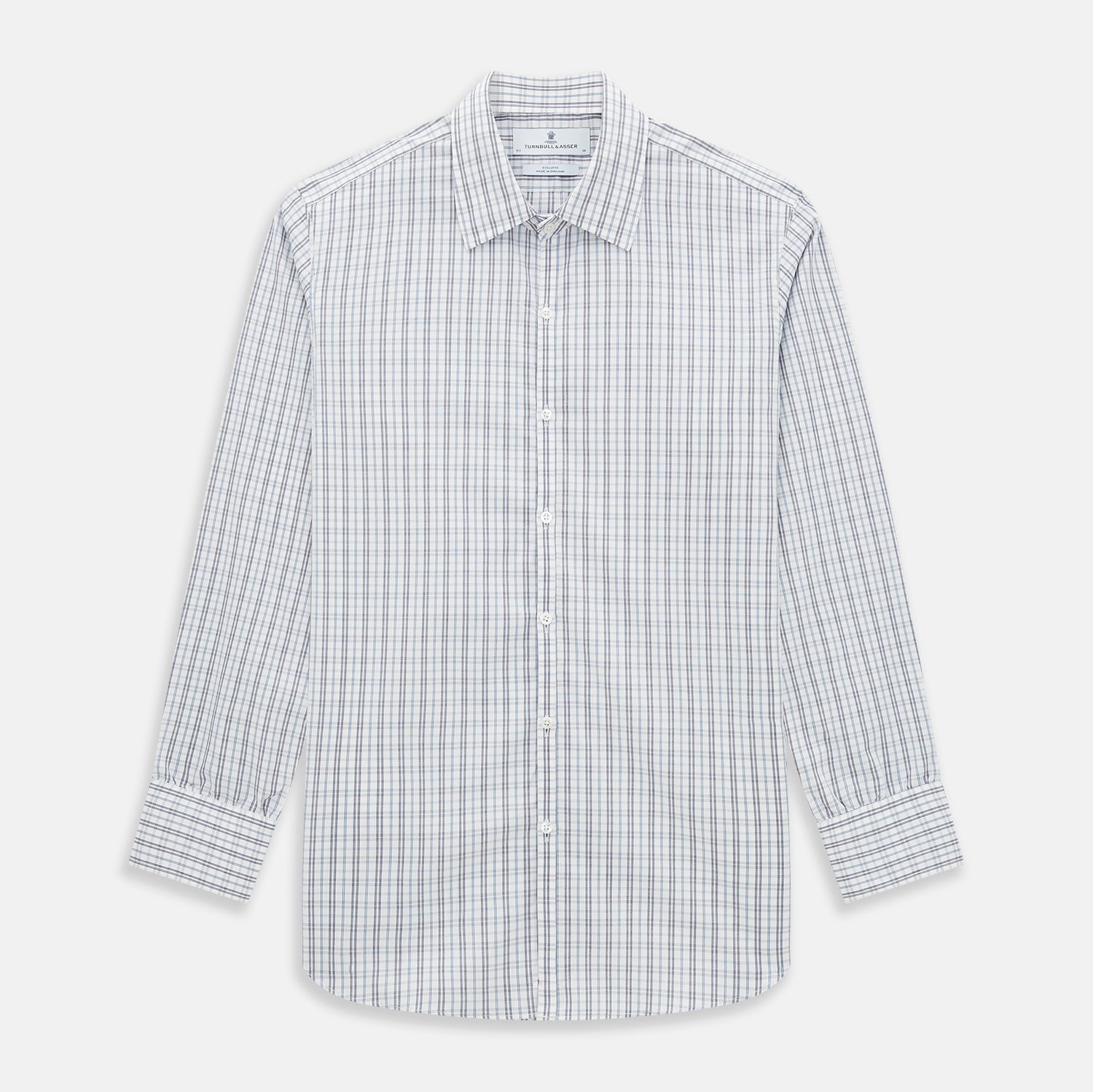 Image 1 of product Navy and Blue Multi Tattersall Westminster Shirt