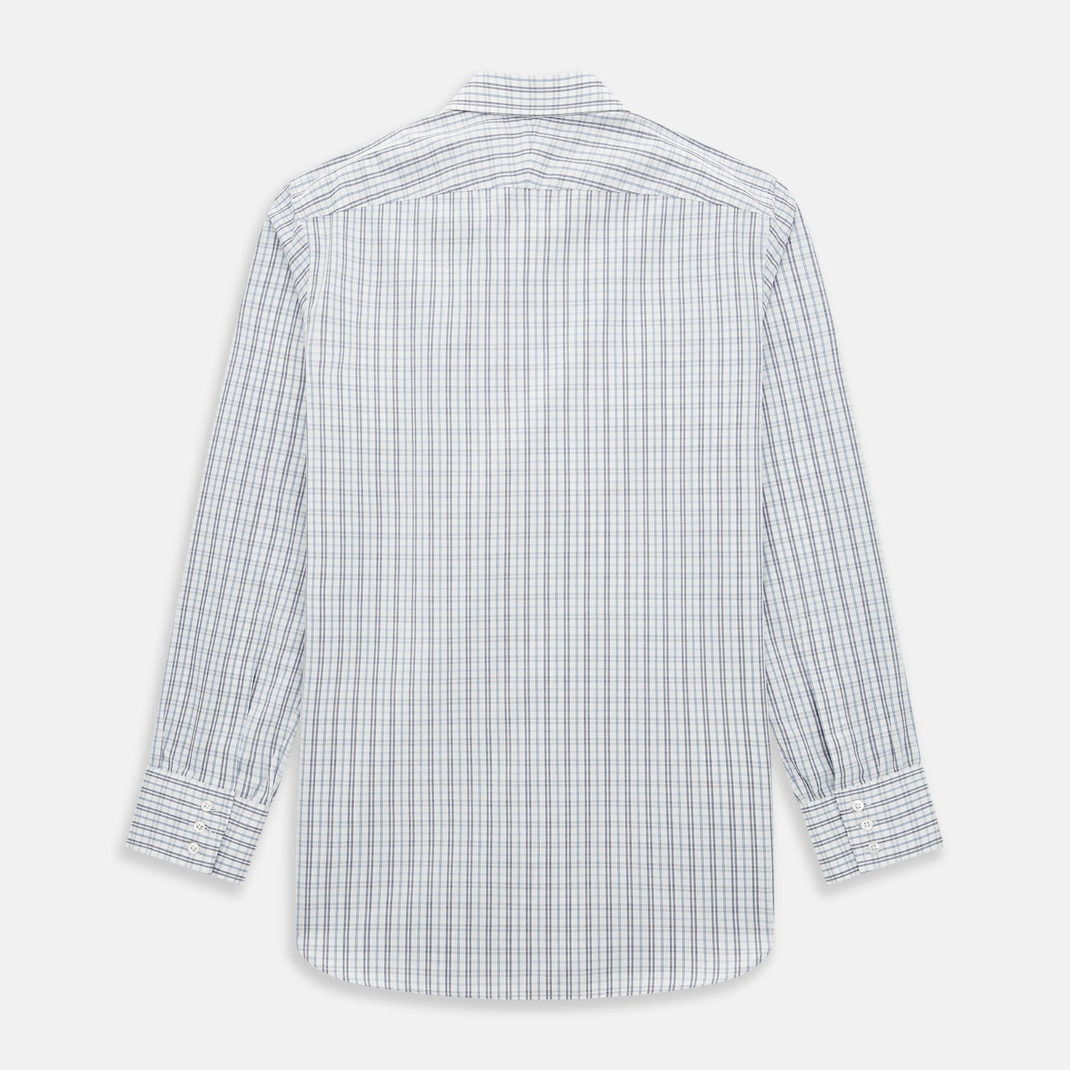 Image 3 of product Navy and Blue Multi Tattersall Westminster Shirt