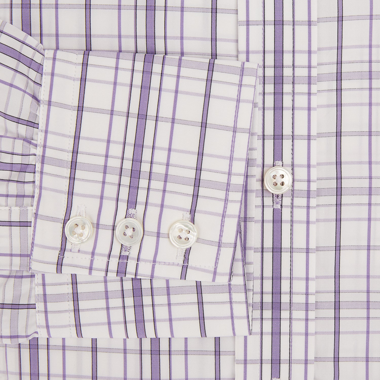 Image 4 of product Purple Plaid Check Mayfair Shirt
