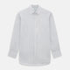 Midnight Blue and Grey Fine Stripe Mayfair Shirt