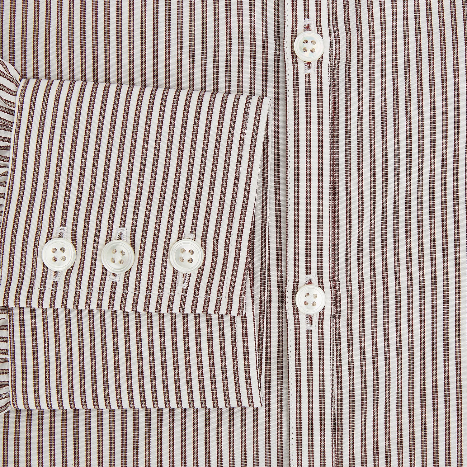 Image 4 of product Burgundy Halo Stripe Westminster Shirt