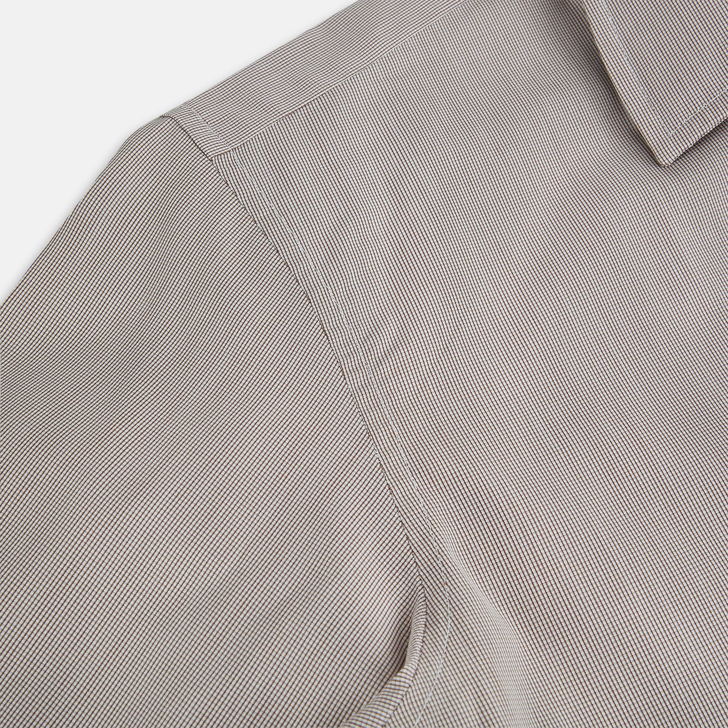 Image 6 of product BROWN MICRO GRAPH CHECK WESTMINSTER SHIRT