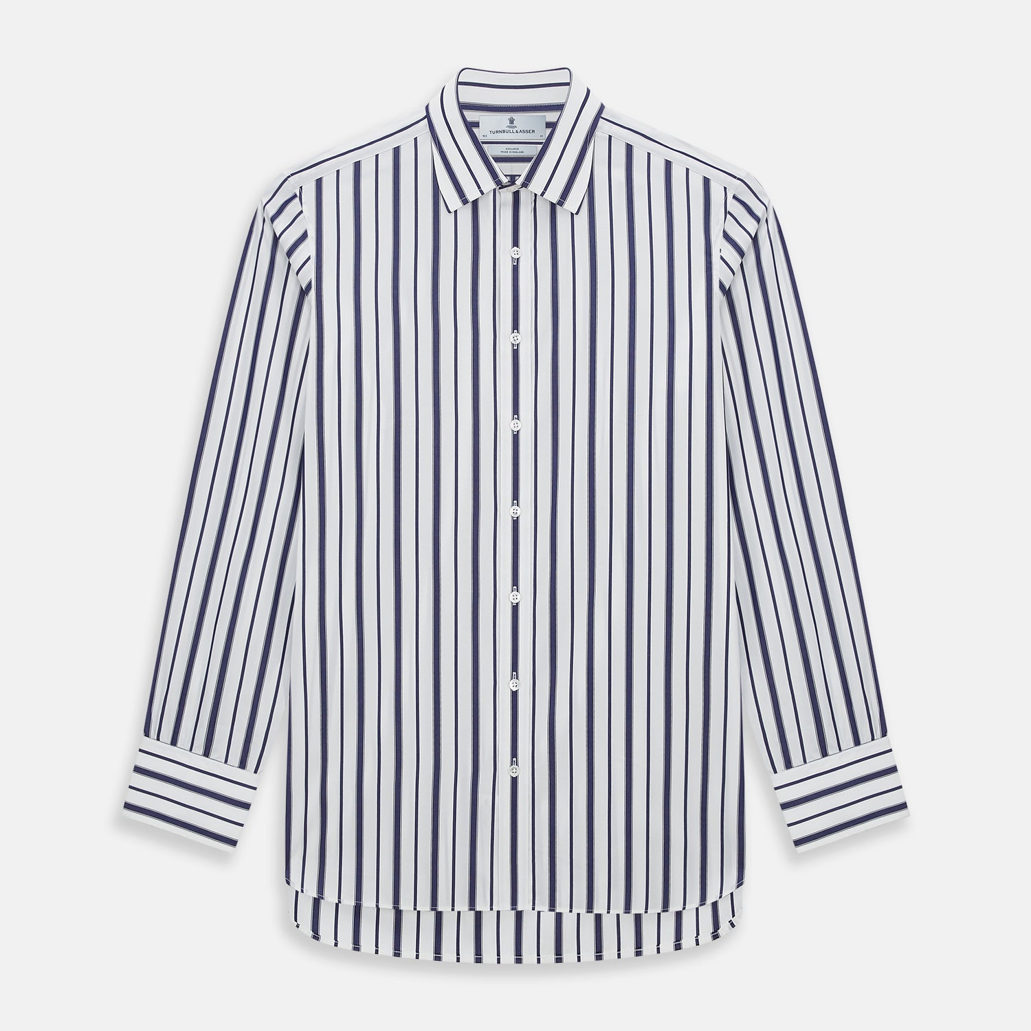 Image 1 of product Navy Double Stripe Mayfair Shirt