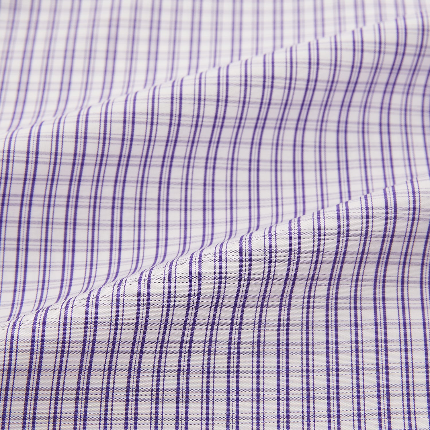 Image 6 of product Purple Double Graph Check Mayfair Shirt
