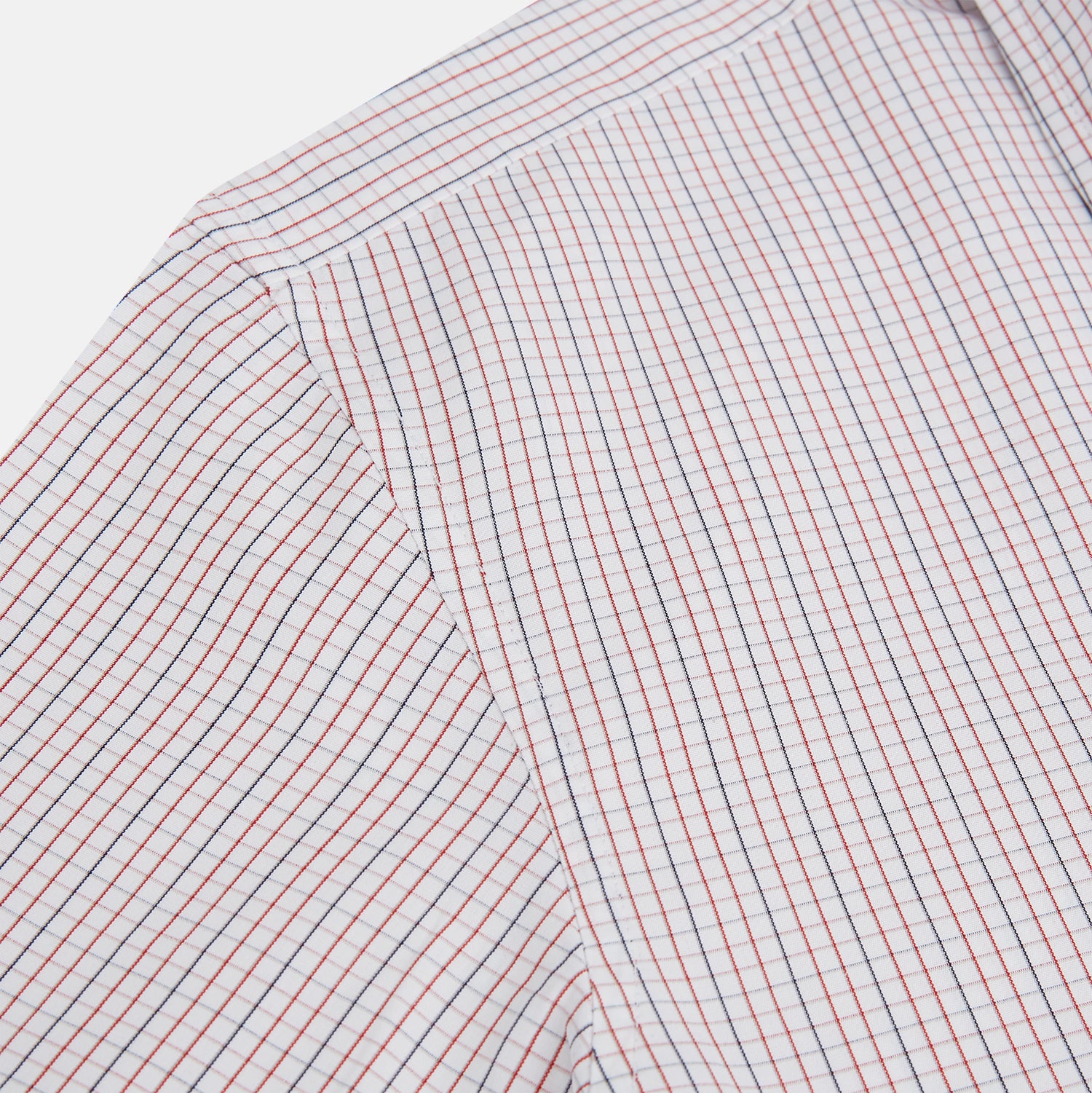 Image 6 of product Red and navy Check Windsor Shirt