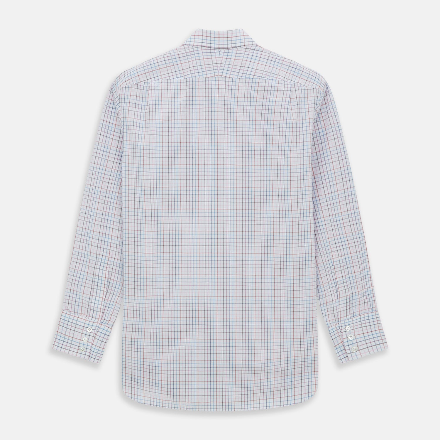 Image 5 of product Pink Multi Double Grid Check Mayfair Shirt