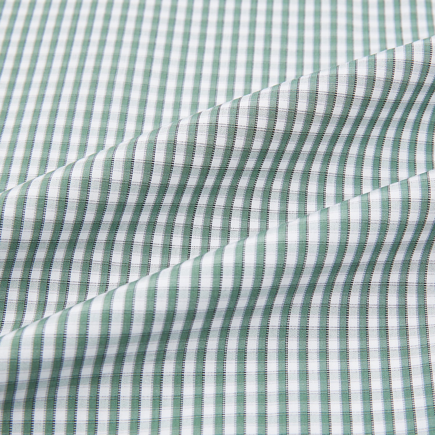 Image 6 of product Green Fine Check Mayfair Shirt