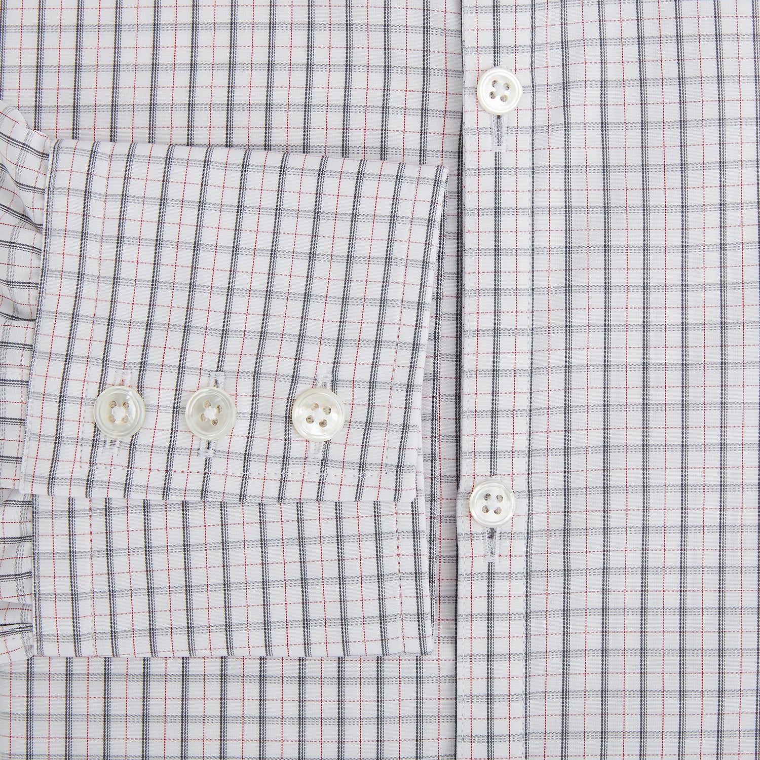 Image 4 of product Blue and Red Graph Check Westminster Shirt