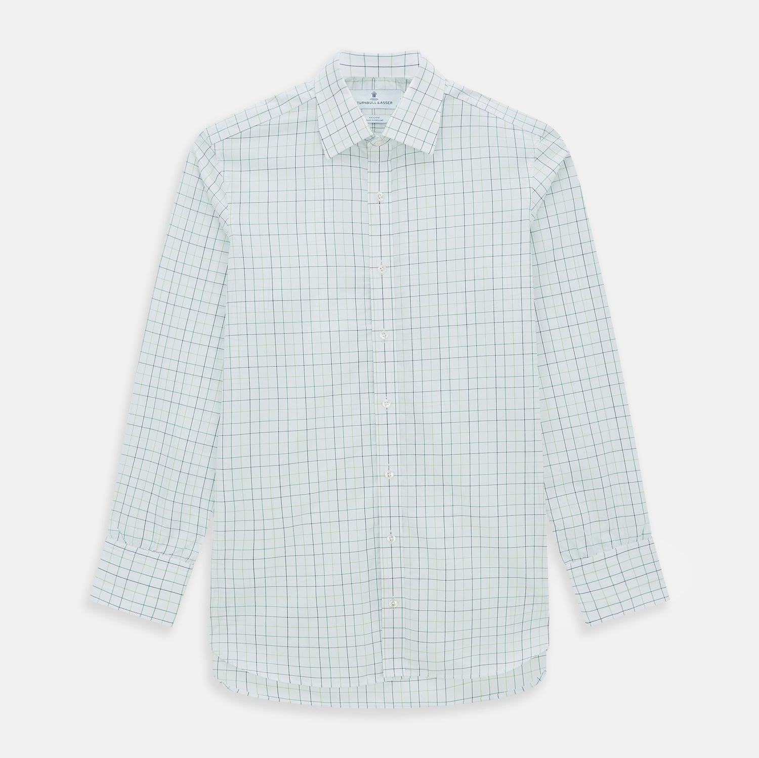 Image 1 of product Dark Green Grid Check Mayfair Shirt