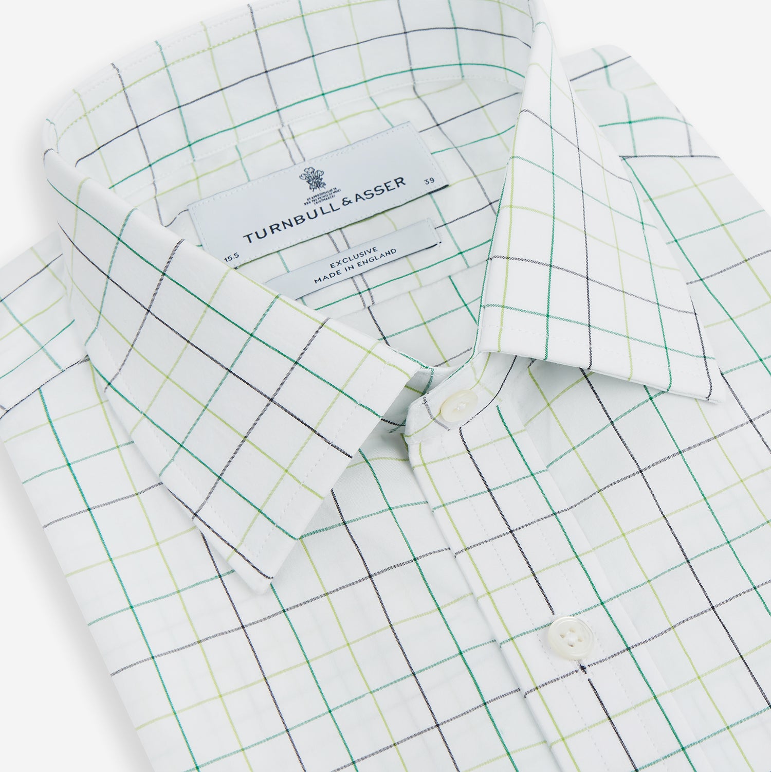 Image 2 of product Dark Green Grid Check Mayfair Shirt