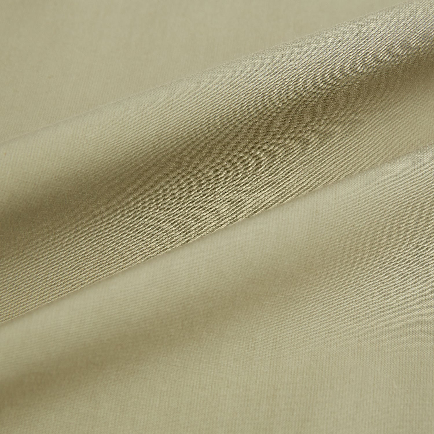 Image 8 of product The TAUPE WINDSOR SHIRT by Turnbull & Asser features a Windsor collar and buttoned cuffs. This long-sleeve shirt showcases refined British design and is displayed flat on a white background.