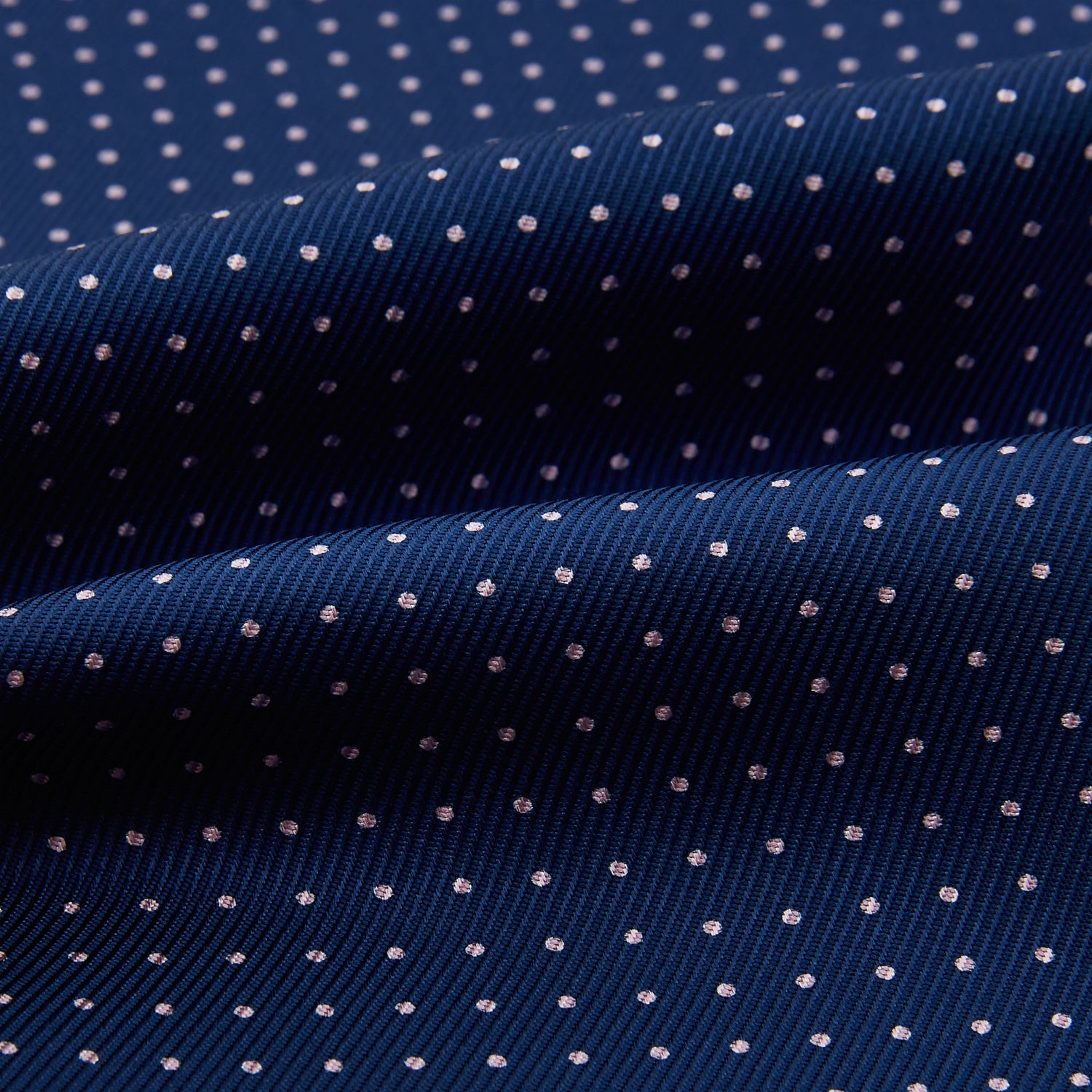 Image 4 of product Pink Dot and Royal Blue Silk Cravat