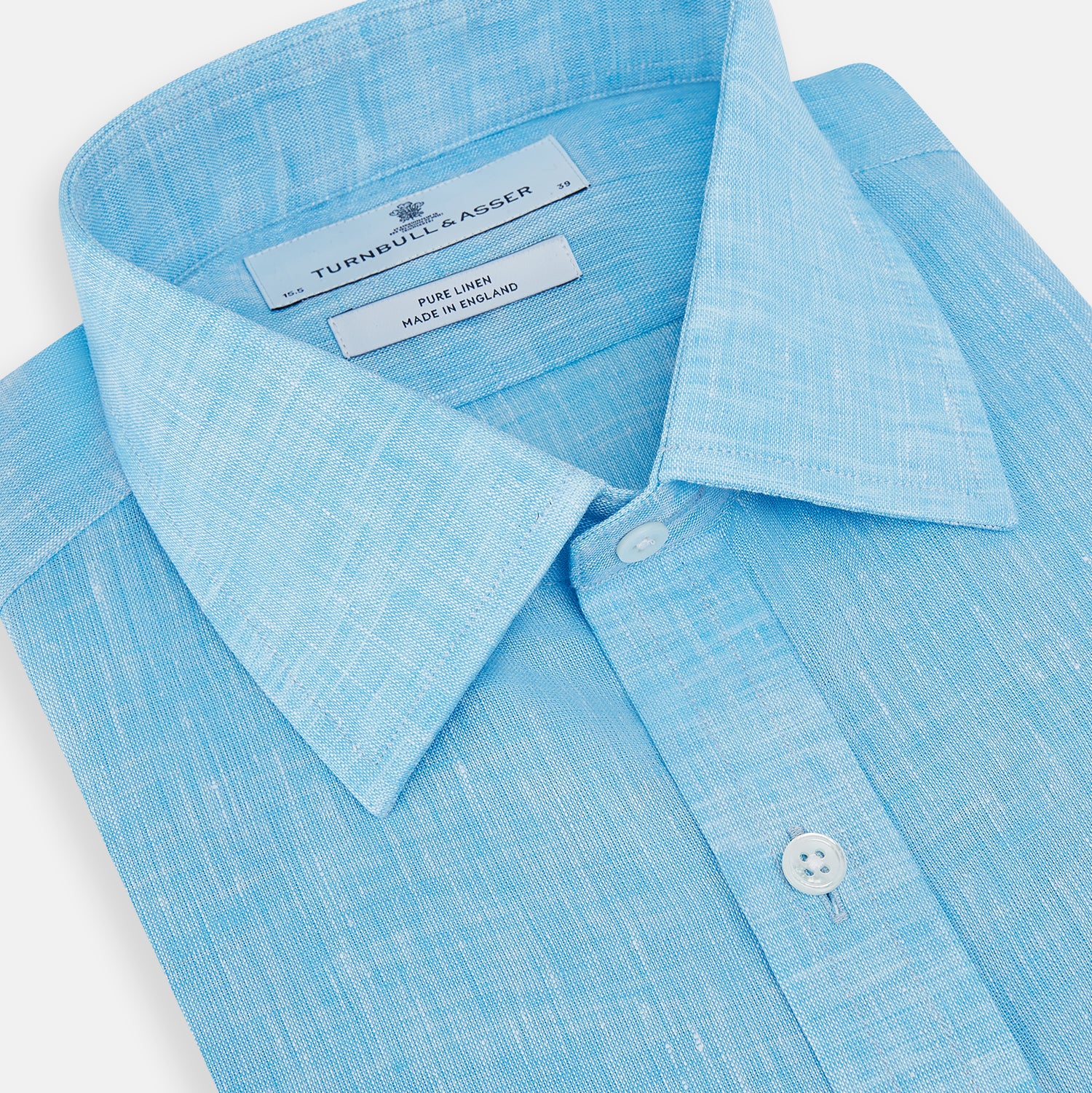 Image 2 of product Turquoise Linen Mayfair Shirt