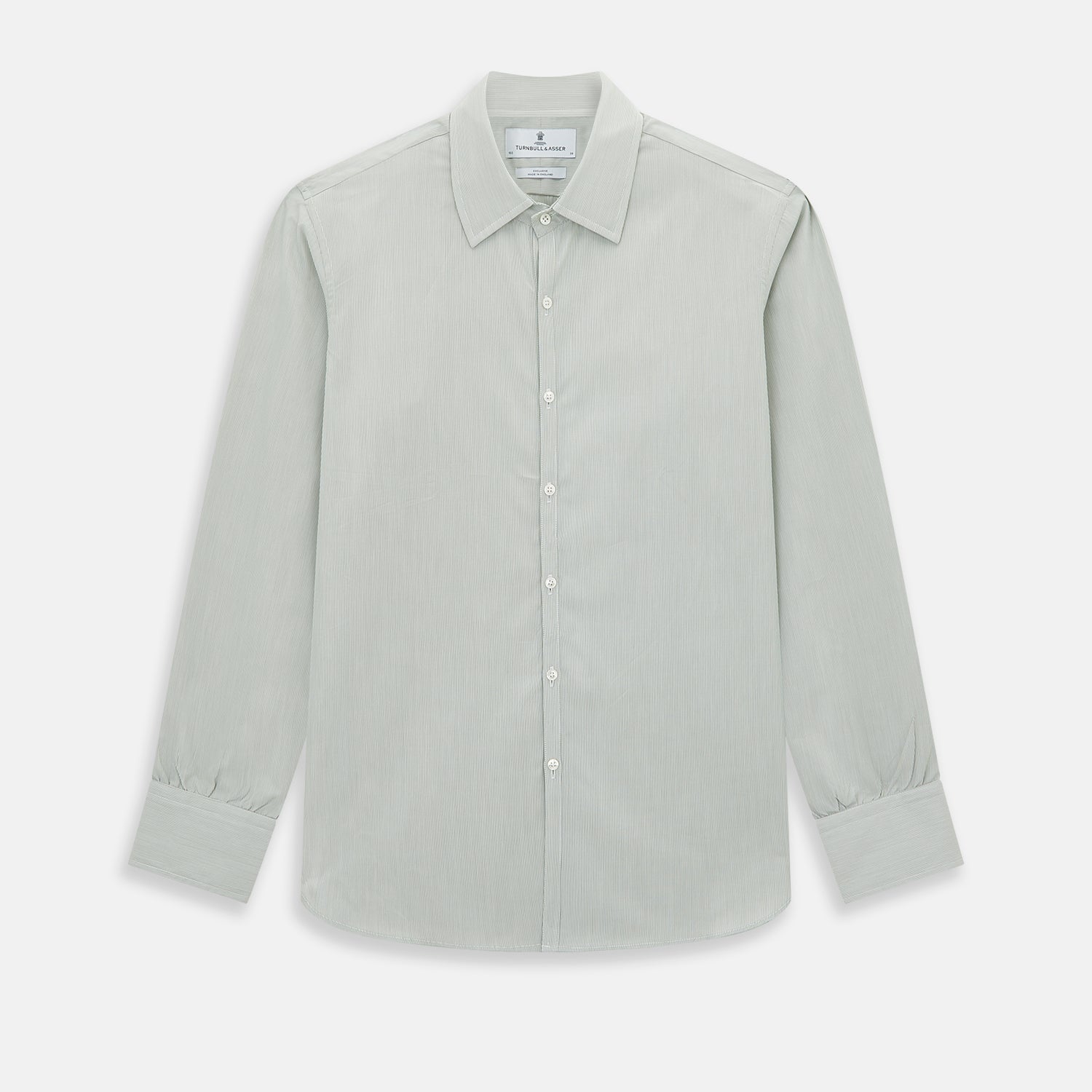 Image 1 of product Dark Green Hairline Stripe Westminster Shirt