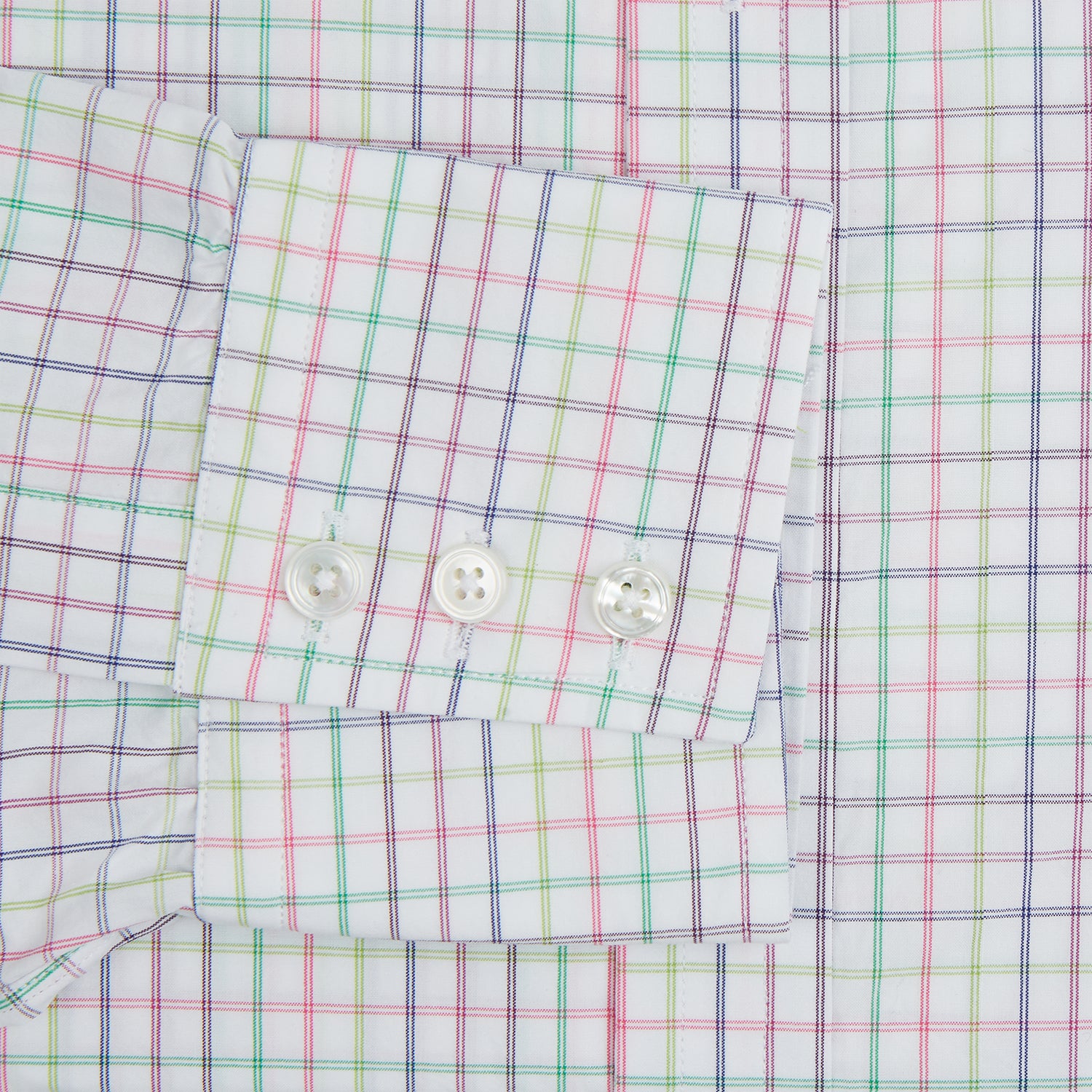 Image 3 of product Multicoloured Double Grid Check Mayfair Shirt