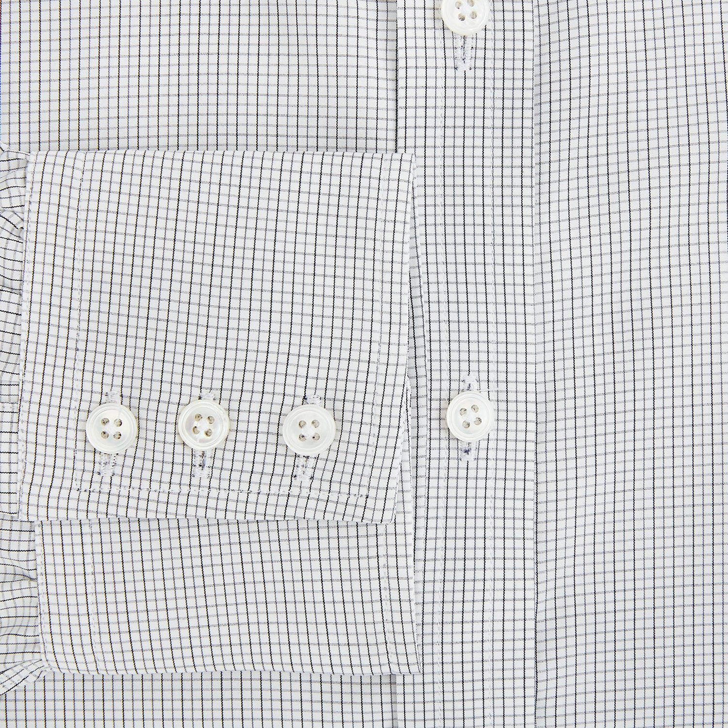 Image 4 of product Midnight Blue Grid Check Mayfair Shirt