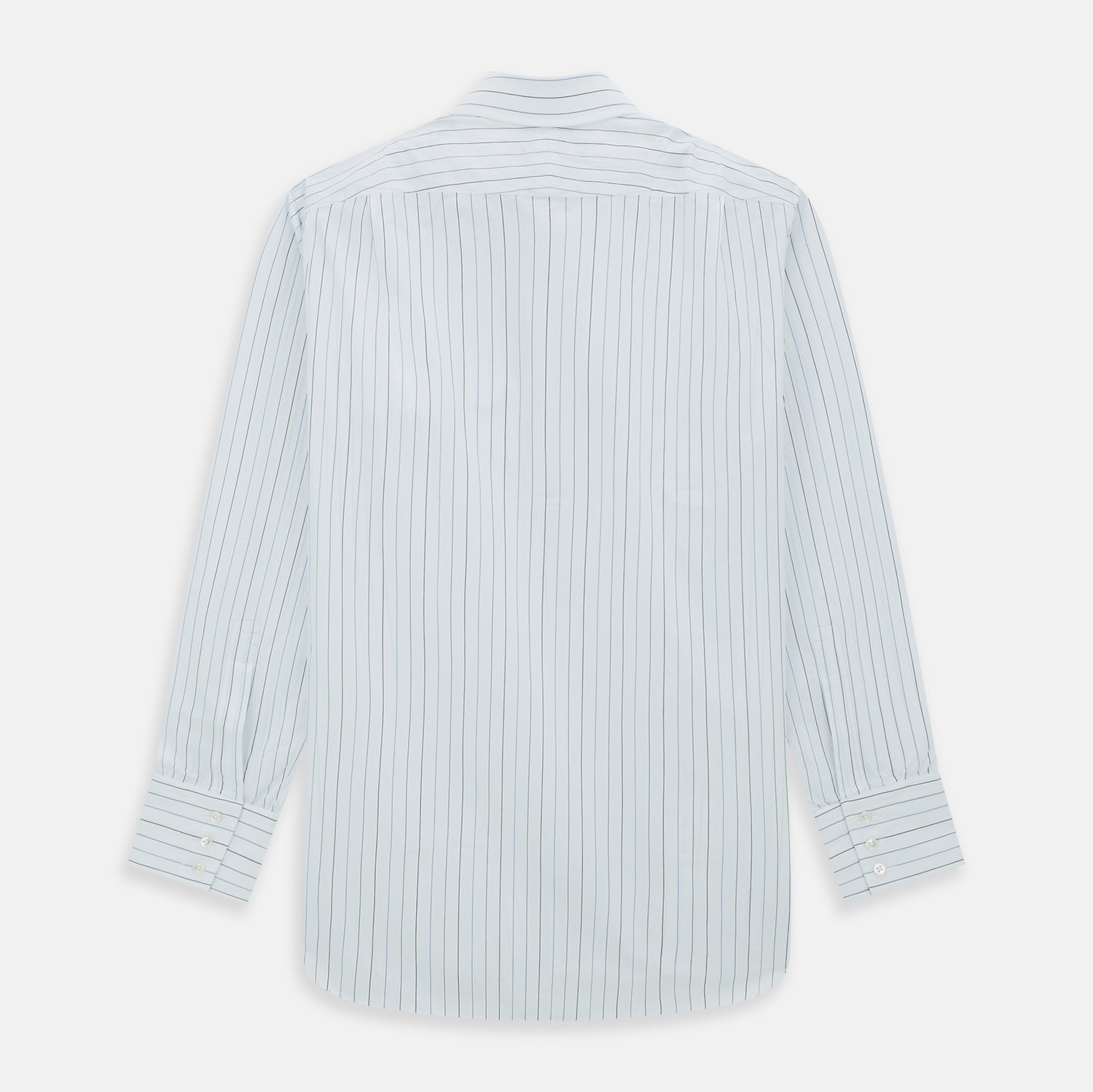 Image 3 of product Blue Wide Pinstripe Mayfair Shirt