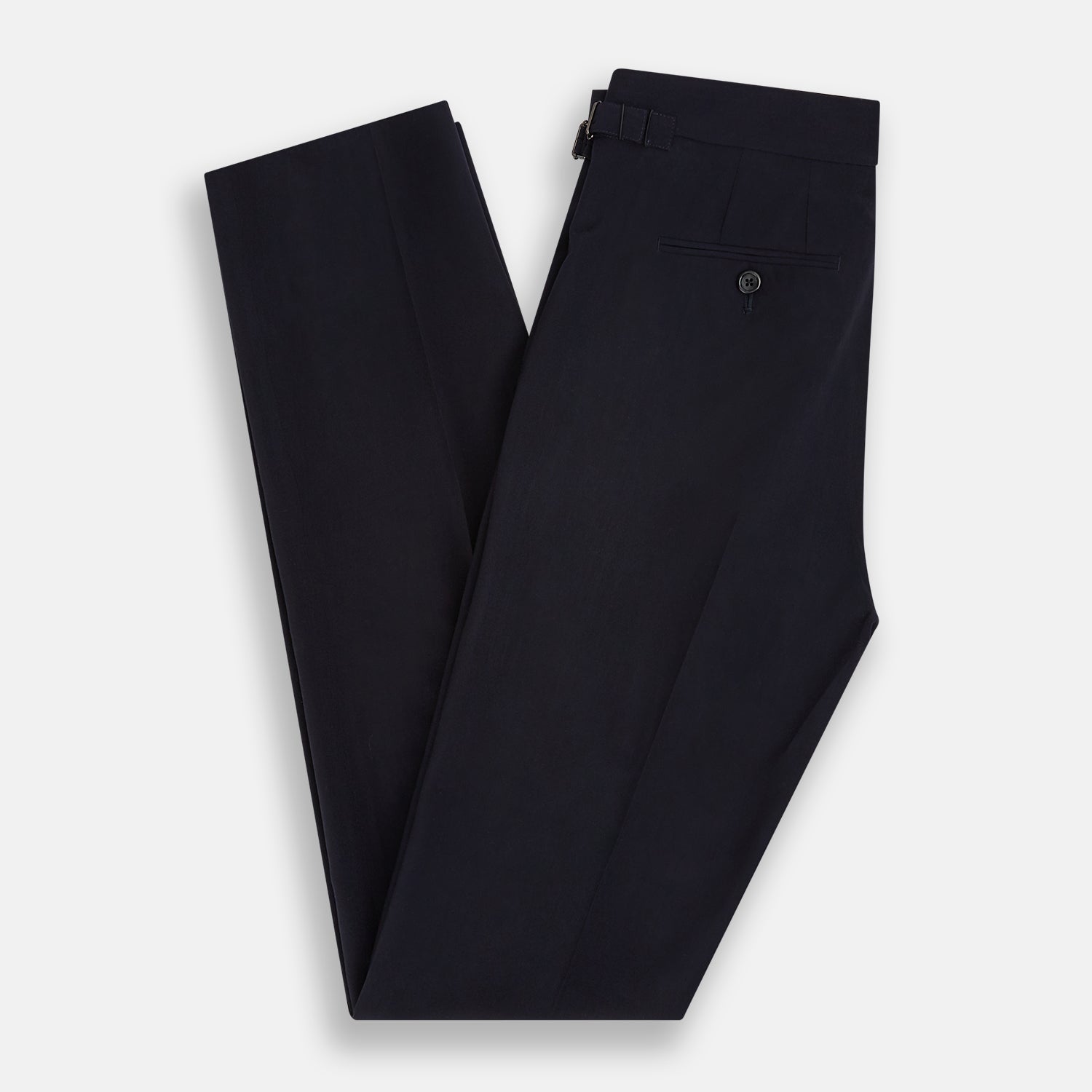 Image 6 of product Midnight Blue Wool Henry Trousers
