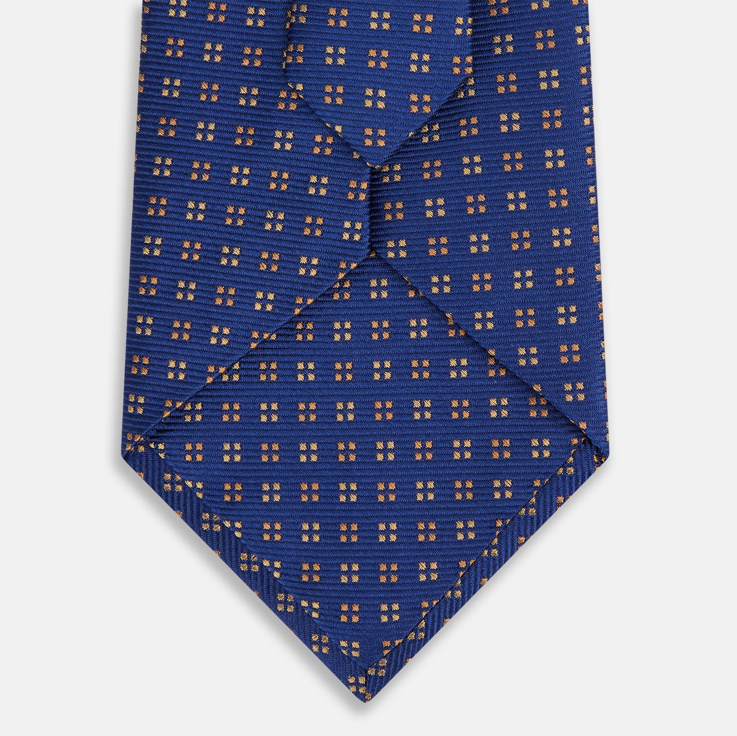 Image 3 of product Bronze and Blue Multi Dot Silk Tie
