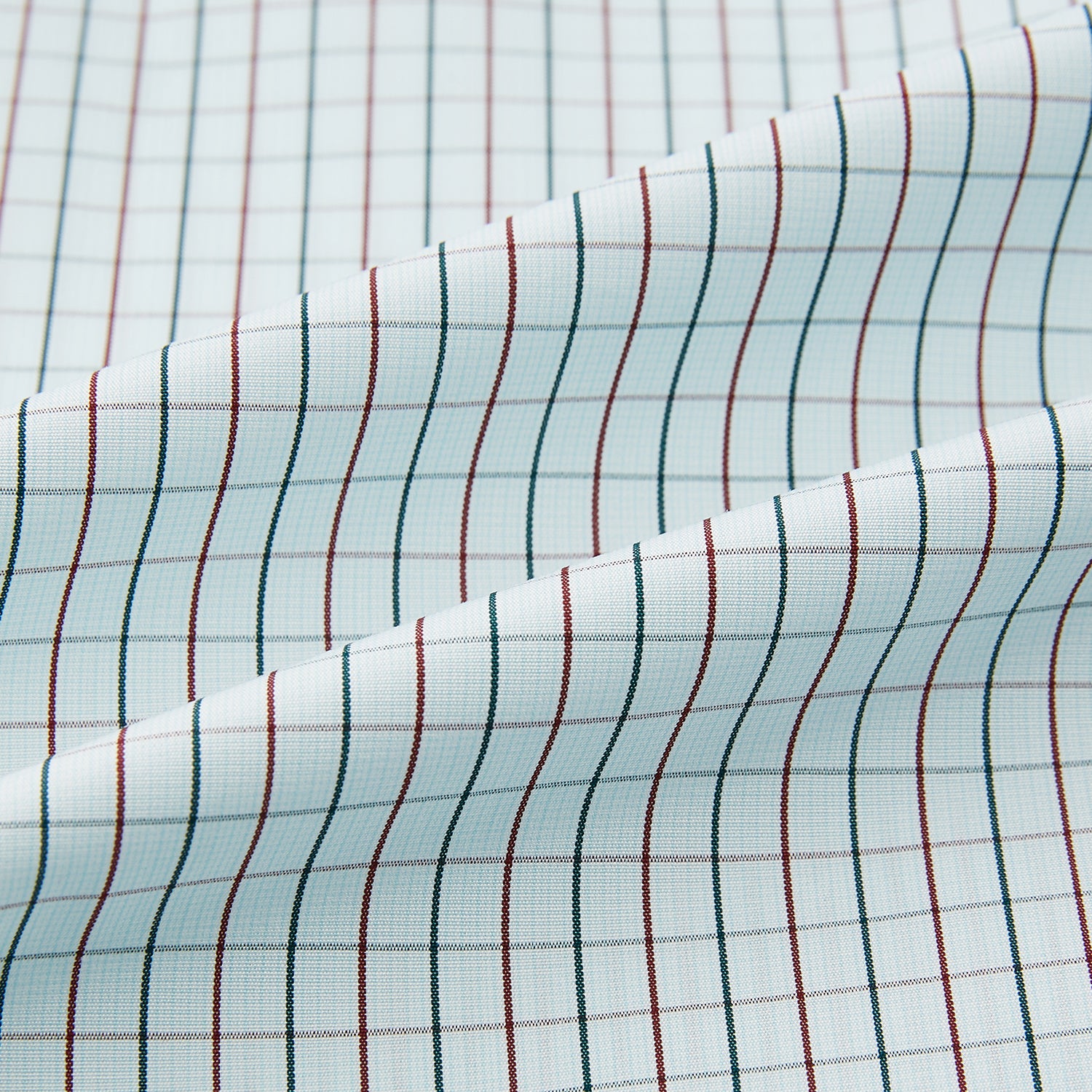 Image 8 of product Forest Melange and Red Overlay Grid Check Westminster Shirt