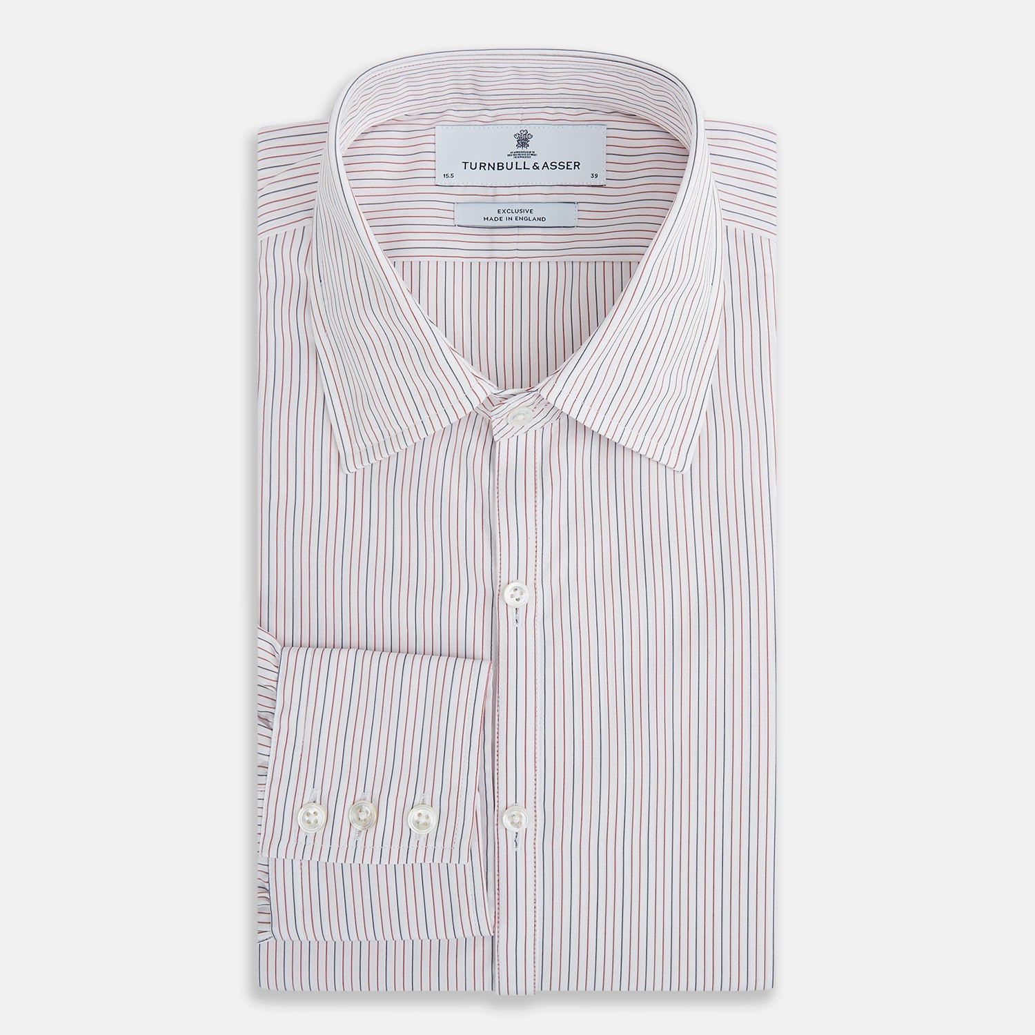Image 5 of product Red and Blue Ticking Stripe Westminster Shirt