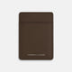 Dark Chocolate Two-slot Card Case