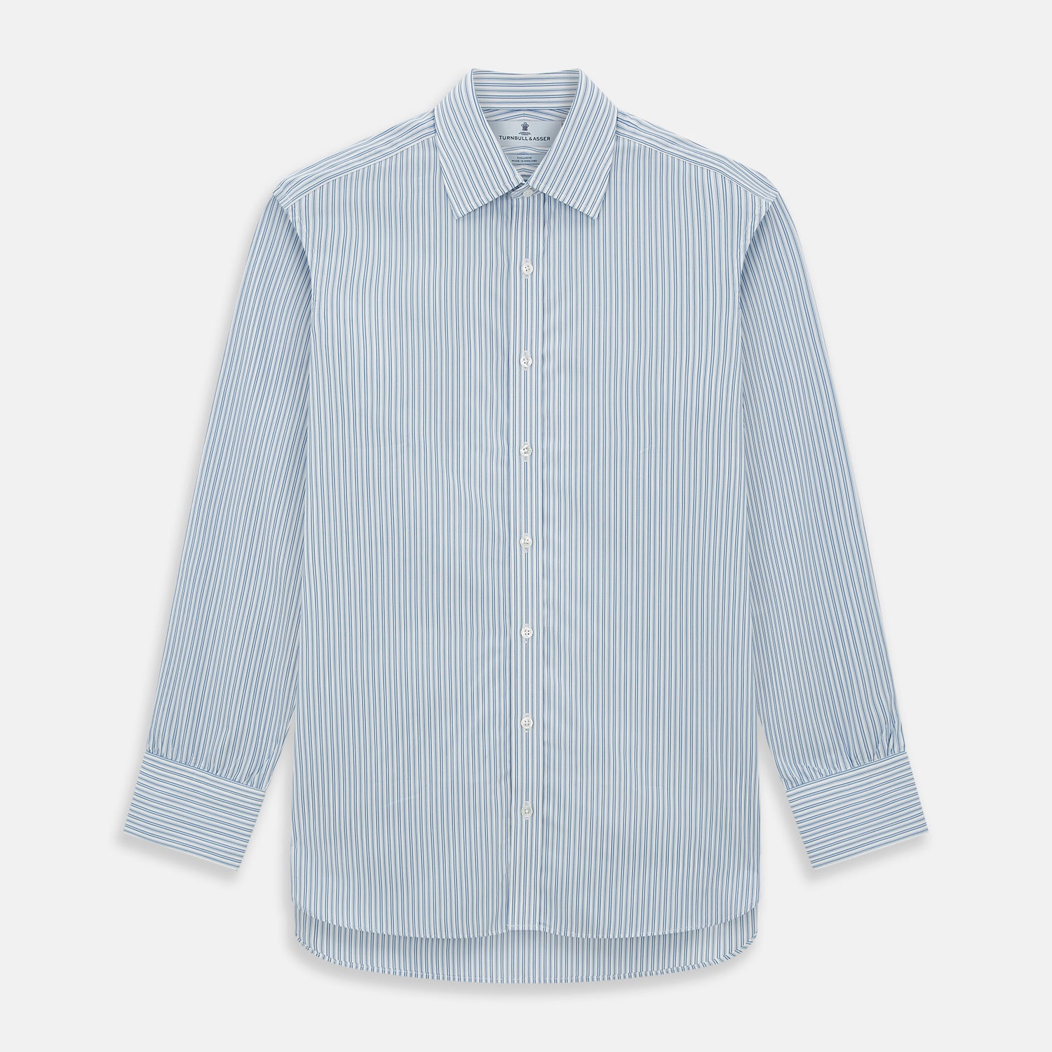 Image 1 of product Sky Blue Double Stripe Mayfair Shirt