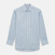 Sky Blue Double Stripe Mayfair Shirt