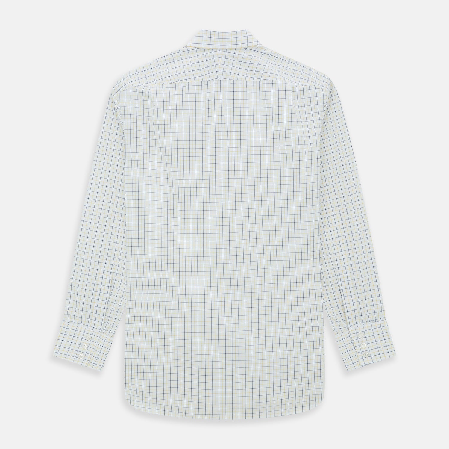 Image 3 of product Yellow Overlay Grid Check Mayfair Shirt