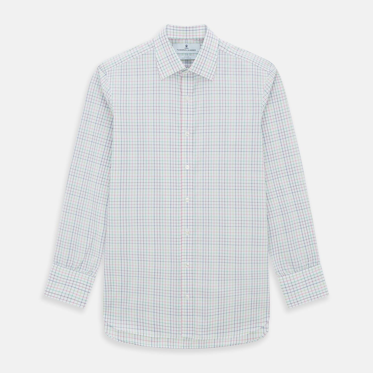 Image 1 of product Multicoloured Double Grid Check Mayfair Shirt