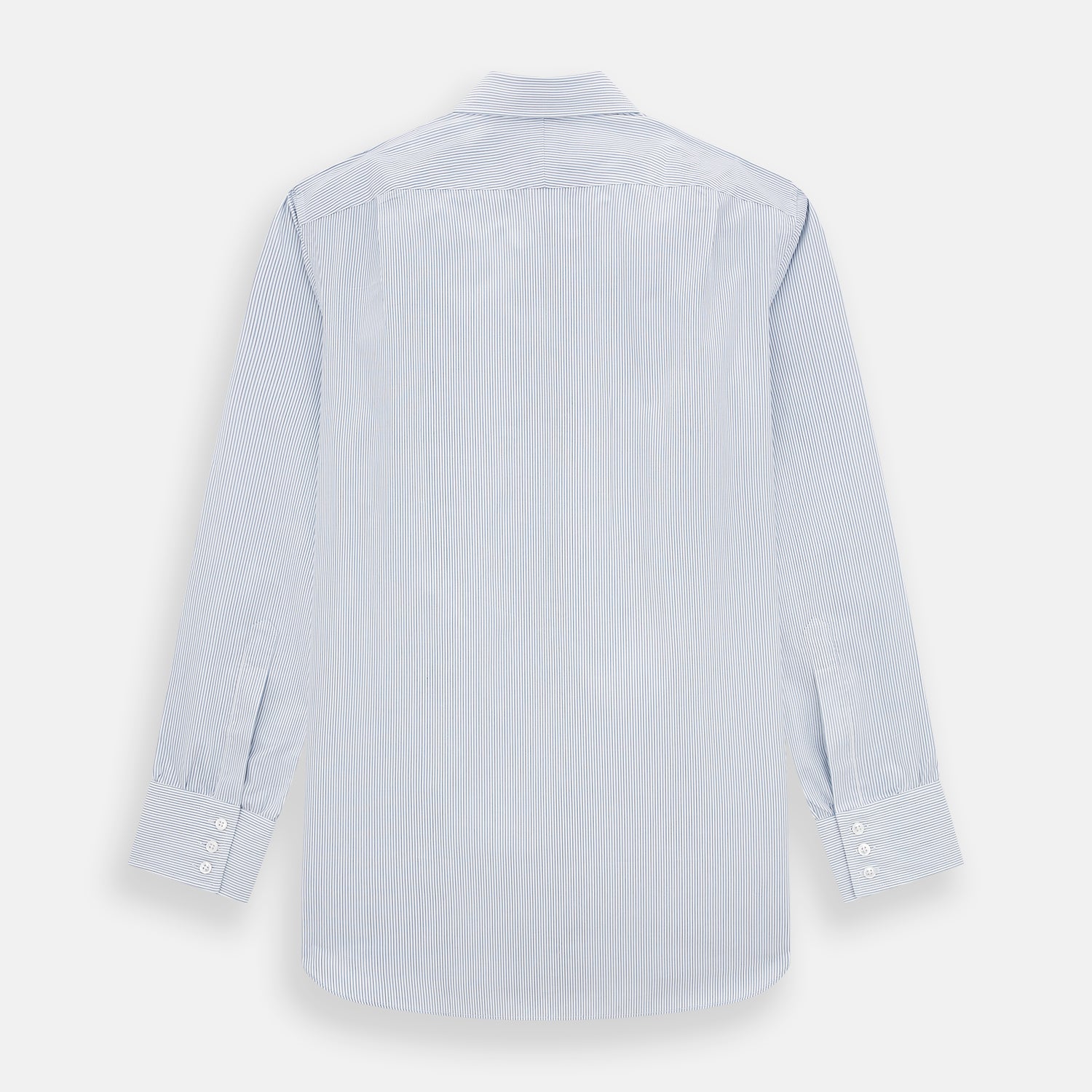 Image 3 of product Blue Ticking Pinstripe Mayfair Shirt