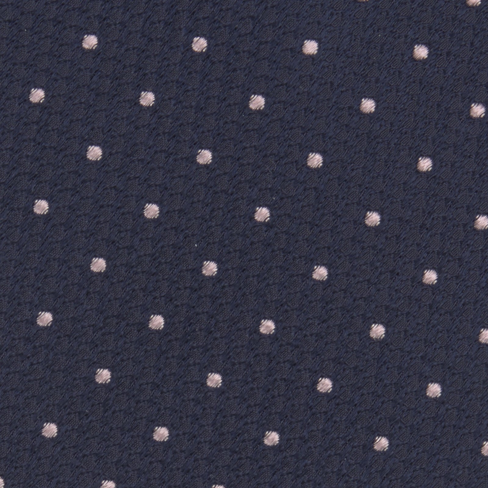 Image 3 of product Navy and Rose Spot Lace Silk Tie