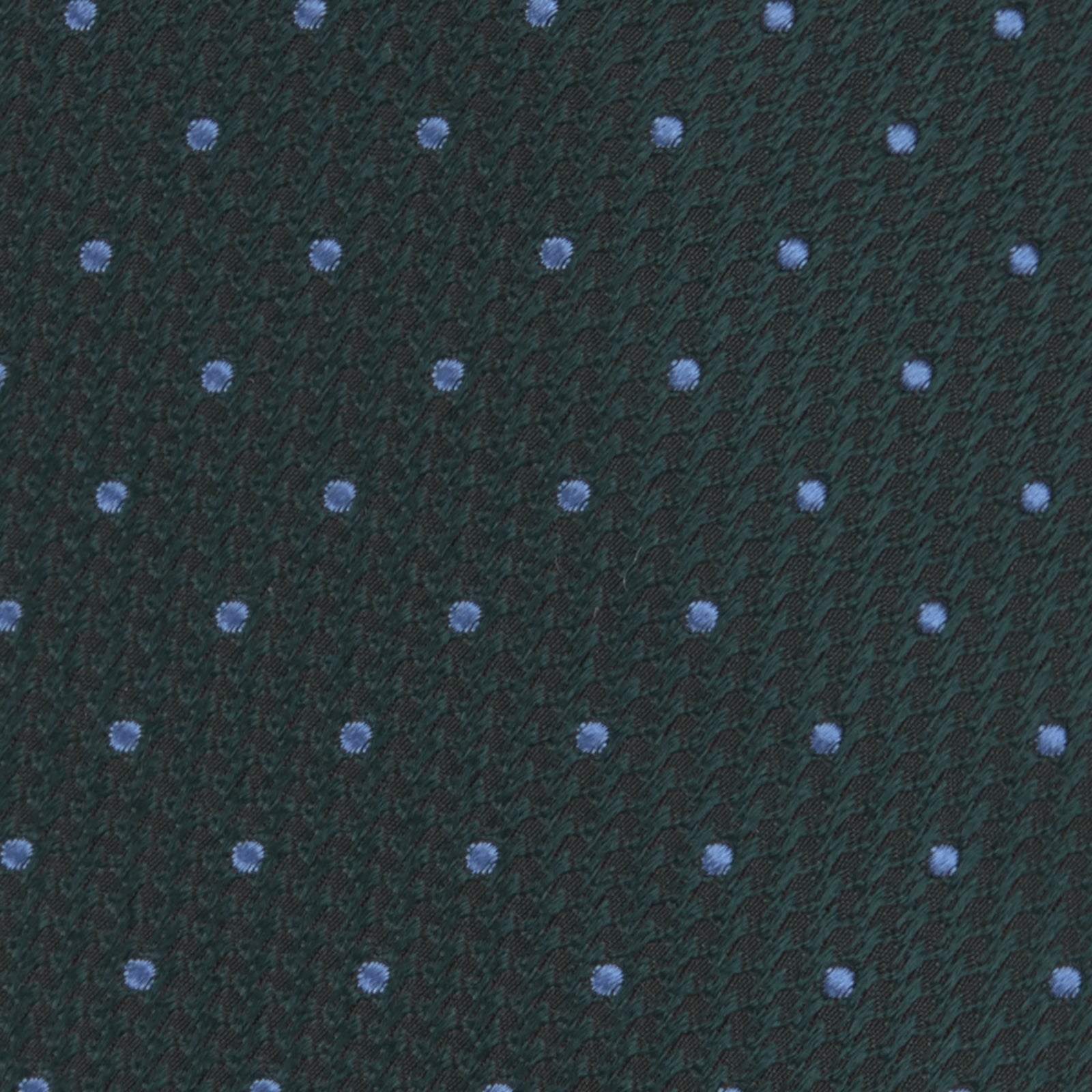 Image 3 of product Forest Green and Blue Spot Lace Silk Tie