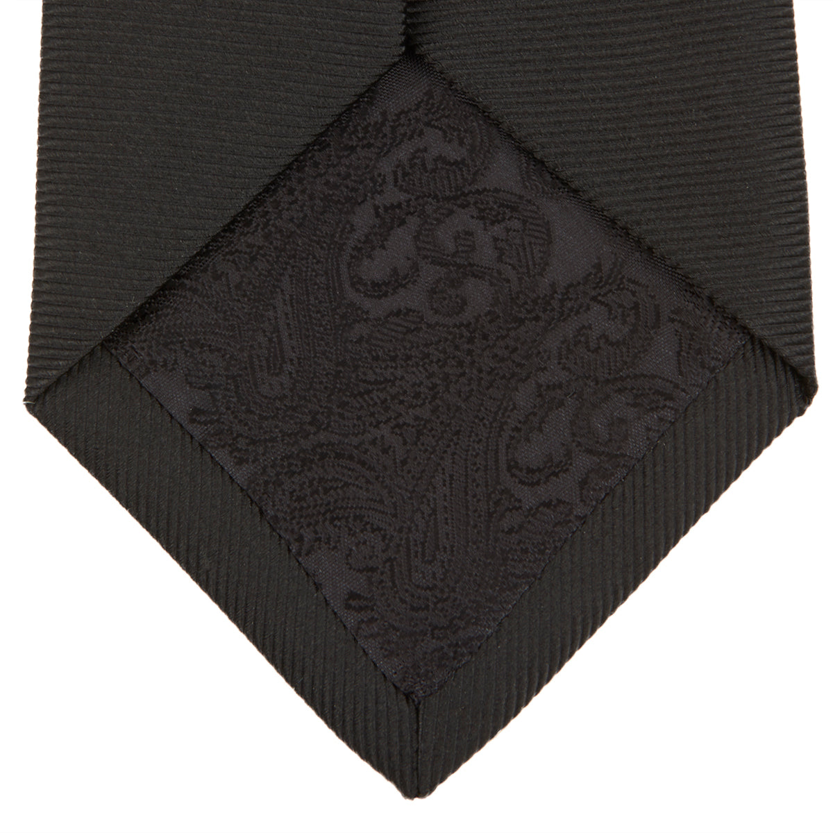 Image 4 of product Black Twill Silk Tie