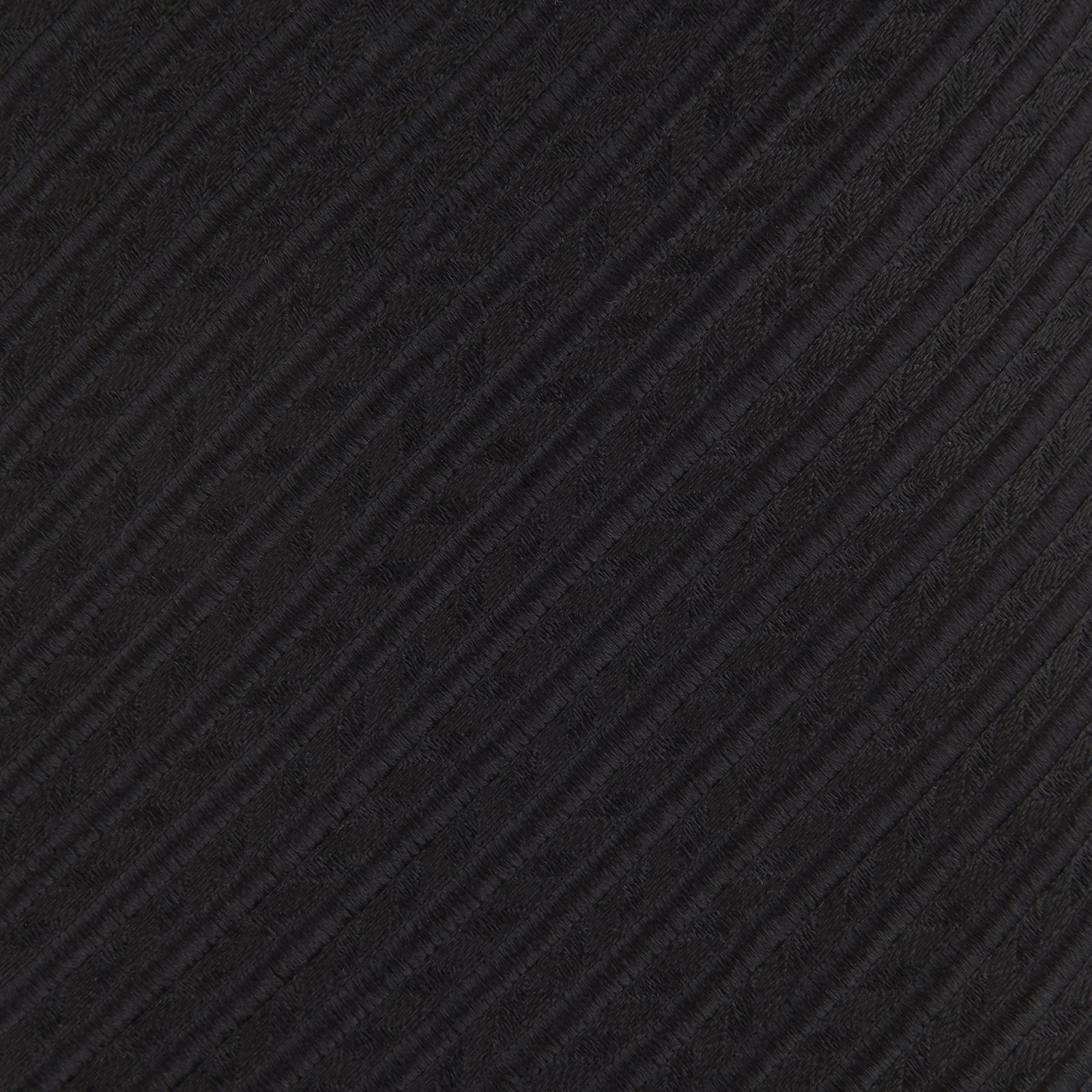 Black Ottoman Silk Tie