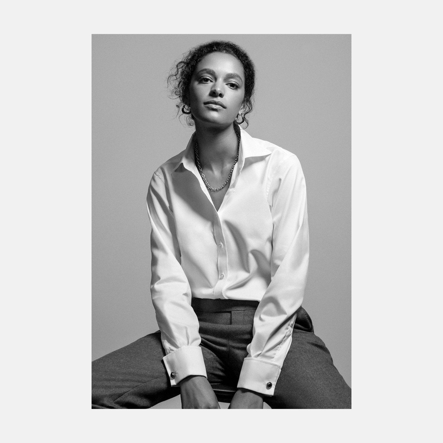 Image 2 of product Turnbull and The Deck White Cotton Traditionalist Shirt