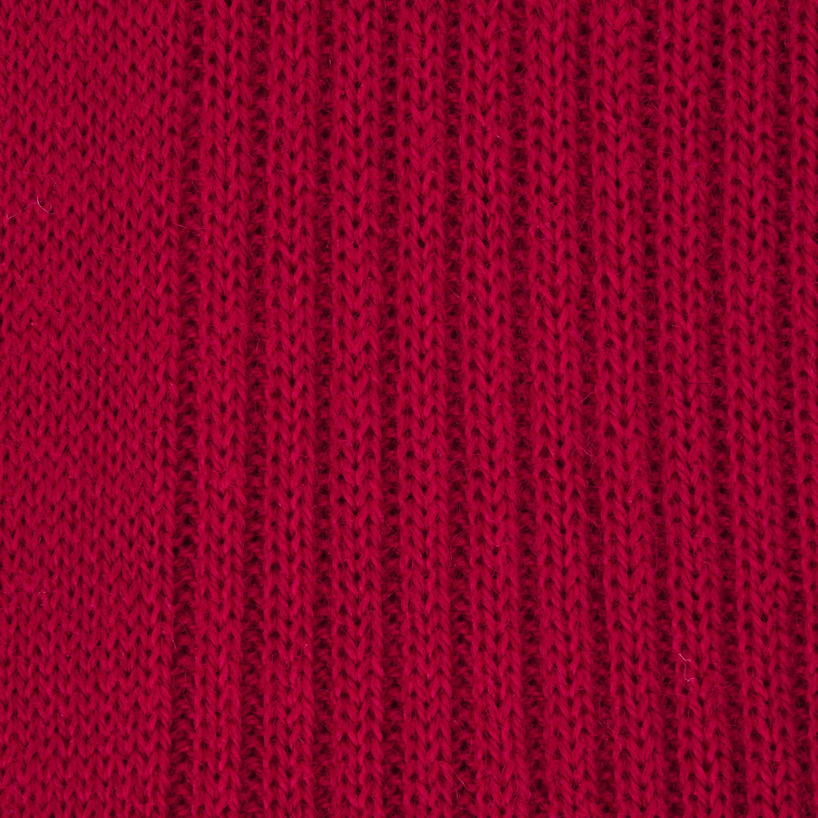 Red Long Merino Wool Socks