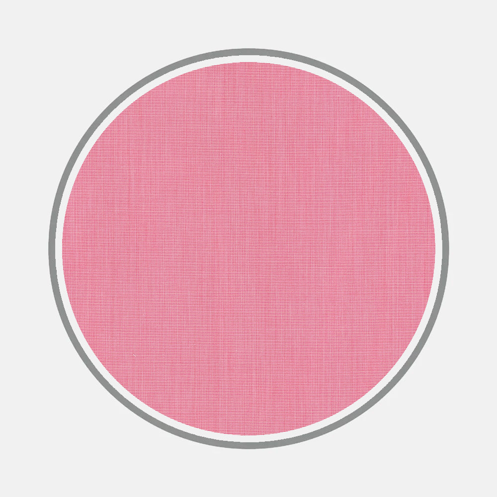 Bespoke Fabric 0003 17 by Turnbull & Asser features a large pink circle with a subtle texture, bordered by white and gray against a light gray background, evoking monogram elegance.