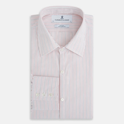 Red Hairline Stripe Westminster Shirt Image 4