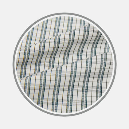Forest Green Multi Check Fabric