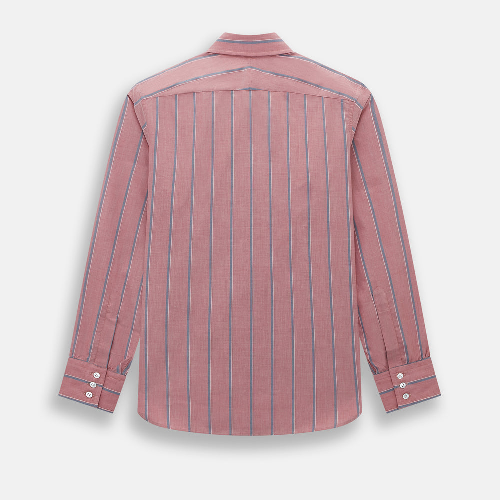 Red Track Stripe Westminster Shirt