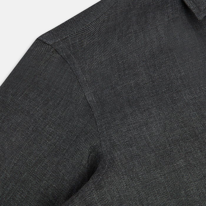 Ash Linen Windsor Shirt Image 5
