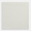 View 1 of product The Turnbull & Asser Pale Blue Graph Check Handkerchief features a refined white background with evenly spaced pale blue grid lines, evoking the minimalist elegance of classic graph paper in a luxurious accessory.