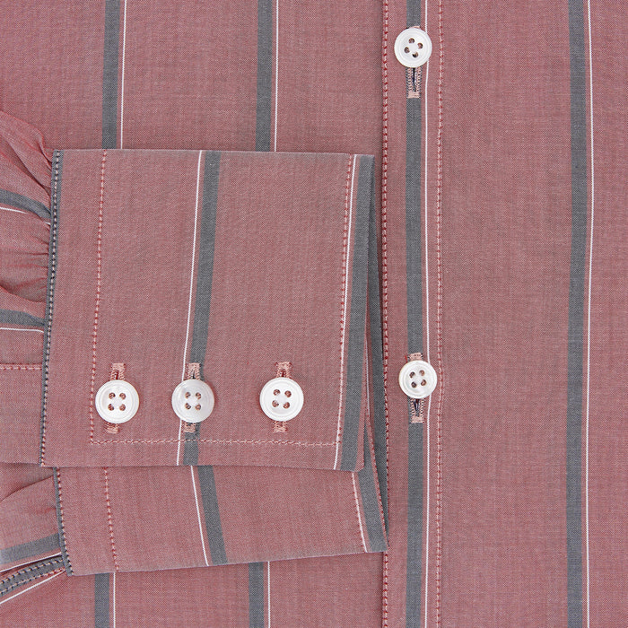 Red Track Stripe Westminster Shirt Image 3