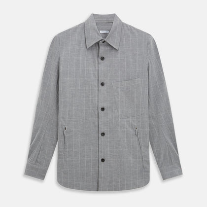 Grey Check Hampstead Overshirt