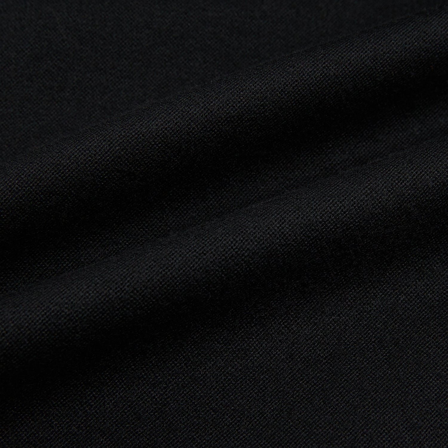 View 6 of product The Turnbull & Asser Black Morning Coat features satin peak lapels, a single front button closure, and long sleeves, shown against a plain white background.