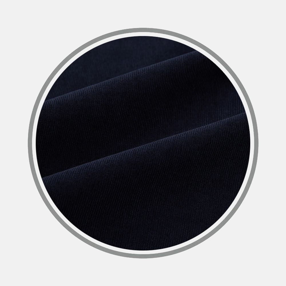 Navy Corduroy Fabric